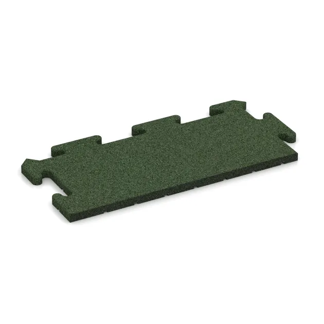 Piastra perimetrale von WARCO im Farbdesign Verde erba mit den Abmessungen 500 x 235 x 18 mm. Produktfoto von Artikel 4809 in der Aufsicht von schräg vorne.