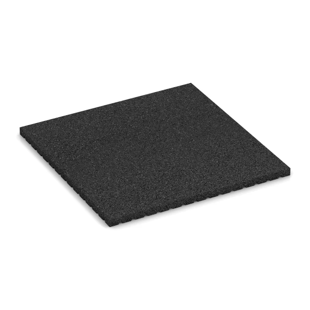 Stallmatte HD von WARCO im Farbdesign Anthrazit mit den Abmessungen 100 x 100 x 4 cm. Produktfoto von Artikel 3640 in der Aufsicht von schräg vorne.