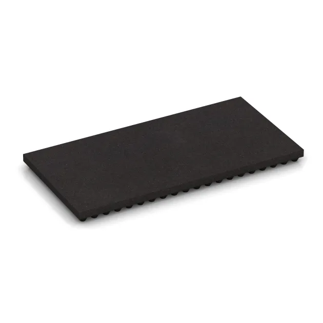 Tappeto per scuderia di lusso von WARCO im Farbdesign Antracite mit den Abmessungen 1000 x 500 x 55 mm. Produktfoto von Artikel 3643 in der Aufsicht von schräg vorne.