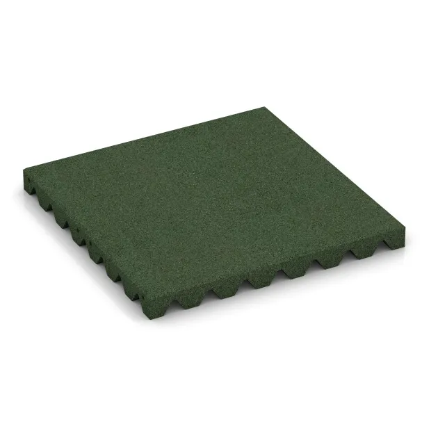 Lastra di protezione murale von WARCO im Farbdesign Verde erba mit den Abmessungen 500 x 500 x 45 mm. Produktfoto von Artikel 0656 in der Aufsicht von schräg vorne.