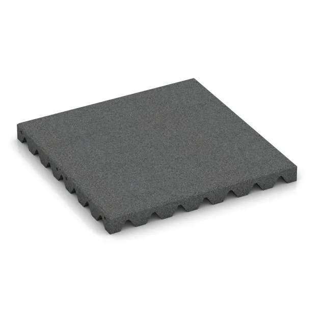 Lastra di protezione murale von WARCO im Farbdesign Grigio ardesia mit den Abmessungen 500 x 500 x 45 mm. Produktfoto von Artikel 0657 in der Aufsicht von schräg vorne.