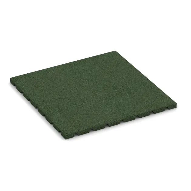 Lastra di protezione murale von WARCO im Farbdesign Verde erba mit den Abmessungen 500 x 500 x 25 mm. Produktfoto von Artikel 0528 in der Aufsicht von schräg vorne.