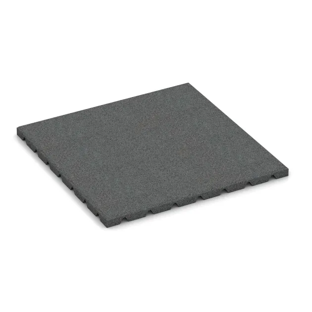 Lastra di protezione murale von WARCO im Farbdesign Grigio ardesia mit den Abmessungen 500 x 500 x 25 mm. Produktfoto von Artikel 0529 in der Aufsicht von schräg vorne.