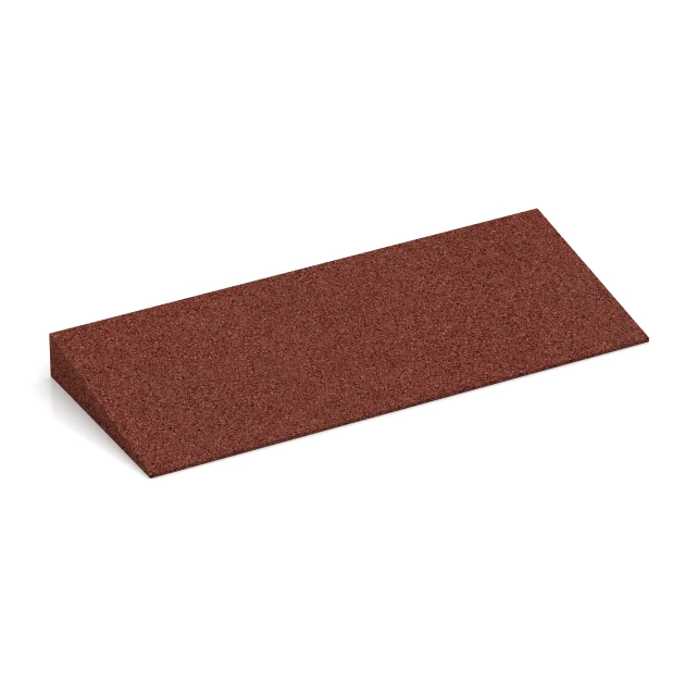 Rampe de seuil 50 × 4,3 cm de WARCO en couleur Rouge brique au format 50 x 20 cm | 8 < 43 mm. La photo de l’article 2243 dans la vue complète de face.