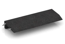 Bordure en caoutchouc en forme de L