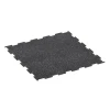 Pavimento per palestra Compatto von WARCO im Farbdesign Grigio leggermente punteggiato mit den Abmessungen 100 x 100 x 0,8 cm | 1,00 m². Produktfoto von Artikel 6452 in der Aufsicht von schräg vorne.