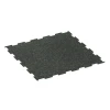 Pavimento per palestra Compatto von WARCO im Farbdesign Verde leggermente punteggiato mit den Abmessungen 100 x 100 x 0,8 cm | 1,00 m². Produktfoto von Artikel 6453 in der Aufsicht von schräg vorne.