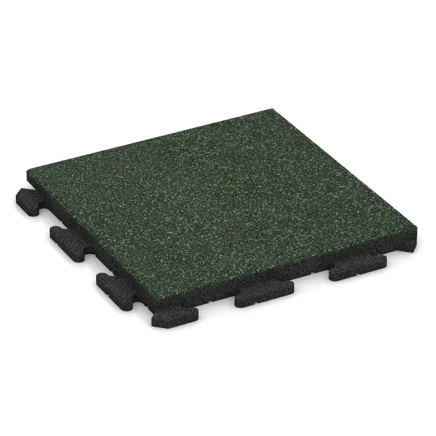 Gehwegplatte Classic von WARCO im Farbdesign Englischer Rasen mit den Abmessungen 500 x 500 x 40 mm. Produktfoto von Artikel 1300 in der Aufsicht von schräg vorne.