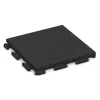 Piastrelle per esterni Classic von WARCO im Farbdesign Antracite mit den Abmessungen 500 x 500 x 40 mm. Produktfoto von Artikel 1386 in der Aufsicht von schräg vorne.