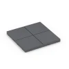 Mosaico – Piastrella a incastro von WARCO im Farbdesign Grigio argento mit den Abmessungen 30 x 30 x 2 cm. Produktfoto von Artikel 6349 in der Aufsicht von schräg vorne.
