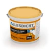ALLESDICHT – Flüssigabdichtung von WARCO im Farbdesign Schwarz mit den Abmessungen 25 kg | 7,6 m². Produktfoto von Artikel 0024 in der Aufsicht von schräg vorne.