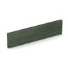 Cordolo in gomma von WARCO im Farbdesign Verde erba mit den Abmessungen 100 × 5 × 25 cm. Produktfoto von Artikel 3786 in der Aufsicht von schräg vorne.