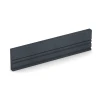 Cordolo in gomma von WARCO im Farbdesign Grigio ardesia mit den Abmessungen 100 × 5 × 25 cm. Produktfoto von Artikel 6213 in der Aufsicht von schräg vorne.