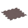 Fitness Performance Elite Trainingsboden von WARCO im Farbdesign Mineralrot mit den Abmessungen 100 x 100 x 1 cm | 1,00 m². Produktfoto von Artikel 6145 in der Aufsicht von schräg vorne.