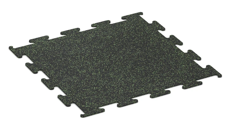 Verde leggermente punteggiato