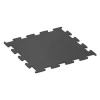 Fitness Performance Elite Revêtement Sportif de WARCO en couleur Anthracite au format 100 x 100 x 1,5 cm | 1,00 m². La photo de l’article 3747 dans la vue complète de face.