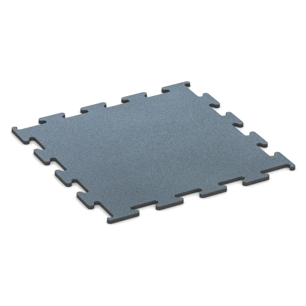 Pavimentazione Fitness Performance Elite von WARCO im Farbdesign Argento invecchiato mit den Abmessungen 100 x 100 x 2 cm | 1,00 m². Produktfoto von Artikel 6162 in der Aufsicht von schräg vorne.