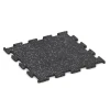 Fitness Performance Elite pavimento sportivo von WARCO im Farbdesign Grigio leggermente punteggiato mit den Abmessungen 50 x 50 x 1,5 cm | 0,25 m². Produktfoto von Artikel 3780 in der Aufsicht von schräg vorne.