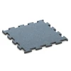 Fitness Performance Elite Trainingsboden von WARCO im Farbdesign Altsilber mit den Abmessungen 50 x 50 x 2 cm | 0,25 m². Produktfoto von Artikel 6168 in der Aufsicht von schräg vorne.