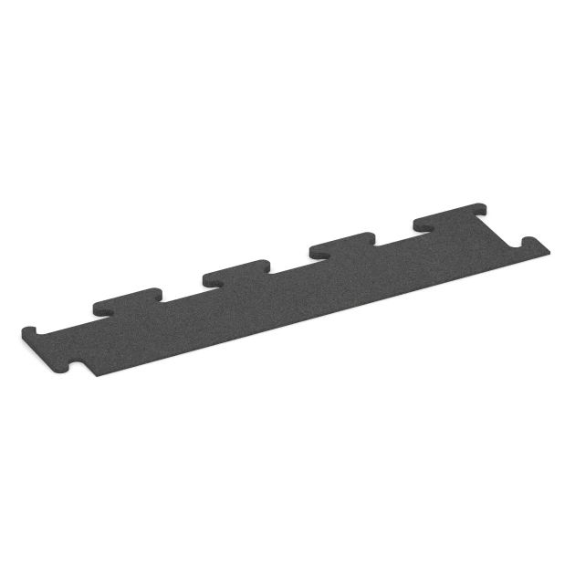 Randrampe Fitness Performance Elite von WARCO im Farbdesign Anthrazit mit den Abmessungen 100 × 20 cm | 0,5 < 1,5 cm. Produktfoto von Artikel 6593 in der Aufsicht von schräg vorne.
