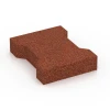 Autobloccanti in gomma per cavalli von WARCO im Farbdesign Rosso mattone mit den Abmessungen 20 x 16,5 x 4,5 cm | 0,0278 m². Produktfoto von Artikel 7069 in der Aufsicht von schräg vorne.