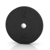 Bumper Plate von WARCO im Farbdesign Antracite mit den Abmessungen 10 kg | ø 45,4 x 5,85 cm. Produktfoto von Artikel 6085 in der Aufsicht von schräg vorne.