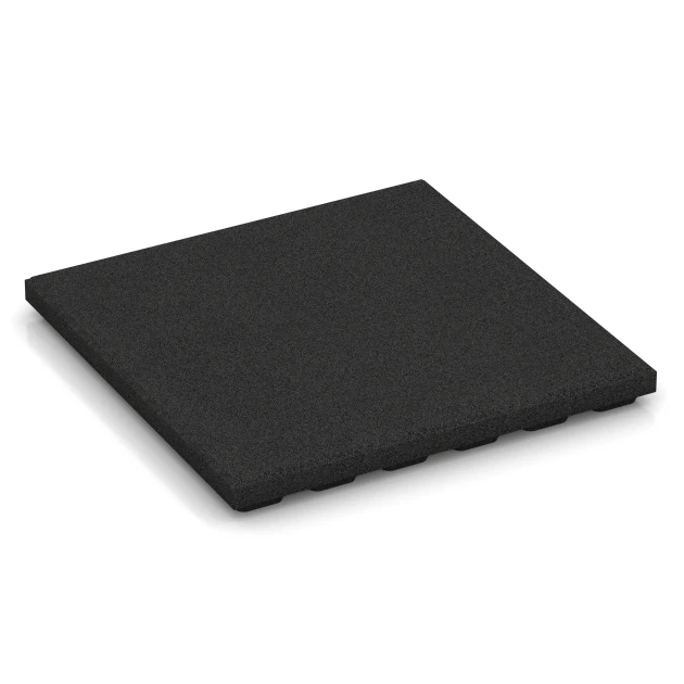 Piastrella da terrazza Classic von WARCO im Farbdesign Antracite mit den Abmessungen 50 x 50 x 4 cm | 0,25 m². Produktfoto von Artikel 6372 in der Aufsicht von schräg vorne.