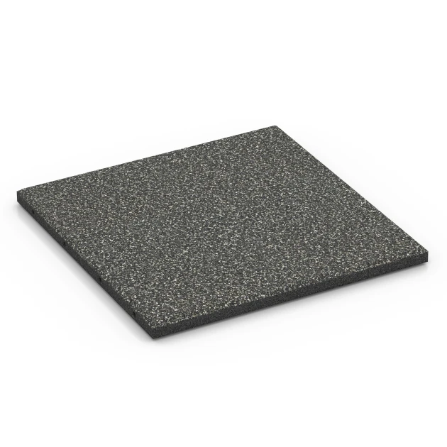 Piastrella da terrazza Classic von WARCO im Farbdesign Granito grigio scuro mit den Abmessungen 50 x 50 x 3 cm | 0,25 m². Produktfoto von Artikel 6354 in der Aufsicht von schräg vorne.