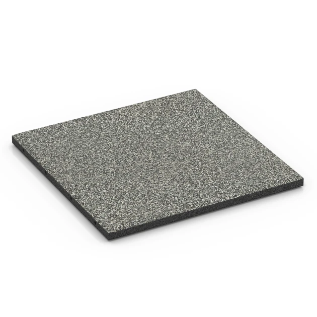 Piastrella da terrazza Classic von WARCO im Farbdesign Granito grigio mit den Abmessungen 50 x 50 x 3 cm | 0,25 m². Produktfoto von Artikel 6355 in der Aufsicht von schräg vorne.