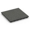 Dalle amortissante EPDM – 160 cm de WARCO en couleur Granit gris foncé au format 50 x 50 x 4,8 cm | 0,25 m². La photo de l’article 6431 dans la vue complète de face.