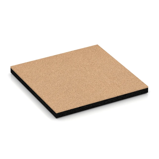 Dalles amortissantes de WARCO en couleur Beige sable au format 50 x 50 x 4 cm. La photo de l’article 6222 dans la vue complète de face.