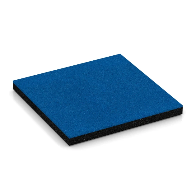Piastrelle antitrauma von WARCO im Farbdesign Azzurro cielo mit den Abmessungen 50 x 50 x 4,5 cm. Produktfoto von Artikel 6223 in der Aufsicht von schräg vorne.