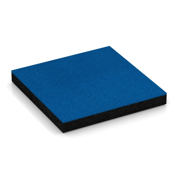 Fallschutzplatte – 180 cm von WARCO im Farbdesign Himmelblau mit den Abmessungen 50 x 50 x 6 cm. Produktfoto von Artikel 6268 in der Aufsicht von schräg vorne.