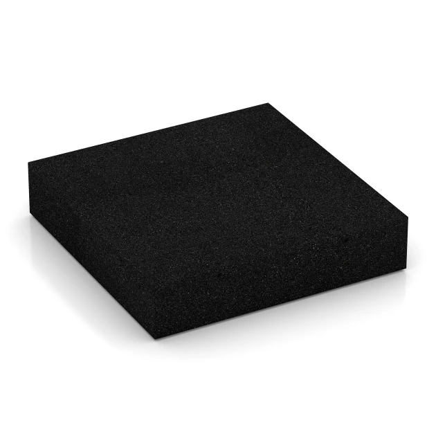 Piastrelle antitrauma von WARCO im Farbdesign Antracite mit den Abmessungen 50 x 50 x 11 cm. Produktfoto von Artikel 6174 in der Aufsicht von schräg vorne.