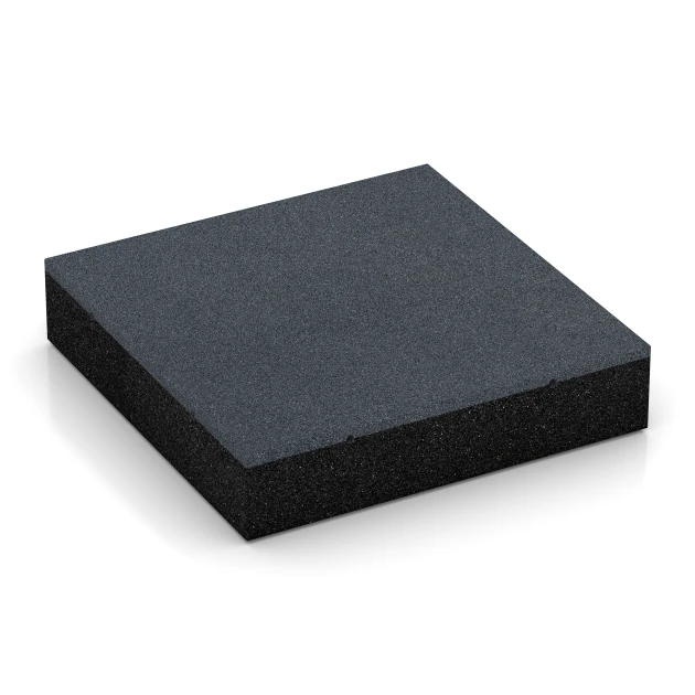 Piastrelle antitrauma von WARCO im Farbdesign Grigio ardesia mit den Abmessungen 50 x 50 x 11 cm. Produktfoto von Artikel 6230 in der Aufsicht von schräg vorne.