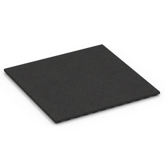 Stallmatte Komfort von WARCO im Farbdesign Anthrazit mit den Abmessungen 100 x 100 x 4 cm. Produktfoto von Artikel 6383 in der Aufsicht von schräg vorne.