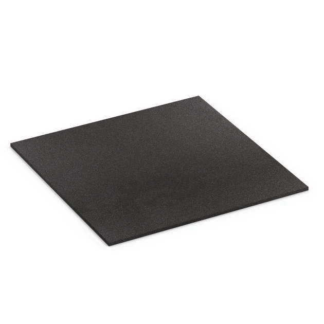 Lastra di sottofondo Cl. 1 von WARCO im Farbdesign Antracite mit den Abmessungen 104 x 104 x 1,8 cm. Produktfoto von Artikel 6655 in der Aufsicht von schräg vorne.