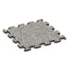Poolumrandung von WARCO im Farbdesign Grauer Granit mit den Abmessungen 46 x 46 x 1,8 cm. Produktfoto von Artikel 6761 in der Aufsicht von schräg vorne.