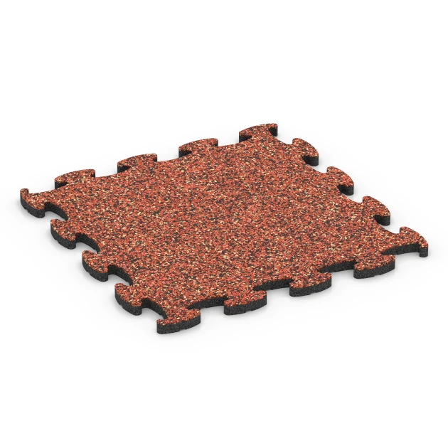 Dalle aire de jeux de WARCO en couleur Etna au format 46 x 46 x 1,8 cm. La photo de l’article 6755 dans la vue complète de face.