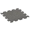Fitness Max Floor System von WARCO im Farbdesign Granito grigio scuro mit den Abmessungen 98 x 98 × 1,8 cm. Produktfoto von Artikel 6868 in der Aufsicht von schräg vorne.