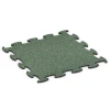 Fitness Max Floor System von WARCO im Farbdesign Prato inglese mit den Abmessungen 98 x 98 × 1,8 cm. Produktfoto von Artikel 6870 in der Aufsicht von schräg vorne.