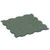 Hundesportboden Indoor von WARCO im Farbdesign Englischer Rasen mit den Abmessungen 97,1 x 97,1 x 1,8 cm | 0,94 m². Produktfoto von Artikel 6906 in der Aufsicht von schräg vorne.