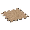 Dalle clipsable sol d'exposition de WARCO en couleur Terracotta au format 98 x 98 × 1,8 cm. La photo de l’article 6925 dans la vue complète de face.