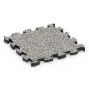 Fitness Active pavimento von WARCO im Farbdesign Granito grigio mit den Abmessungen 46 x 46 × 2,8 cm. Produktfoto von Artikel 6842 in der Aufsicht von schräg vorne.