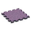 Fitness Active pavimento von WARCO im Farbdesign Lavanda mit den Abmessungen 44,6 x 44,6 × 2,8 cm. Produktfoto von Artikel 6846 in der Aufsicht von schräg vorne.