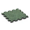 Piastrella balcone in gomma von WARCO im Farbdesign Prato inglese mit den Abmessungen 30 x 30 x 1,8 cm. Produktfoto von Artikel 6816 in der Aufsicht von schräg vorne.