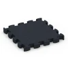 Fitness Premium pavimento tecnico von WARCO im Farbdesign Antracite mit den Abmessungen 28,9 x 28,9 x 2,8 cm. Produktfoto von Artikel 6965 in der Aufsicht von schräg vorne.