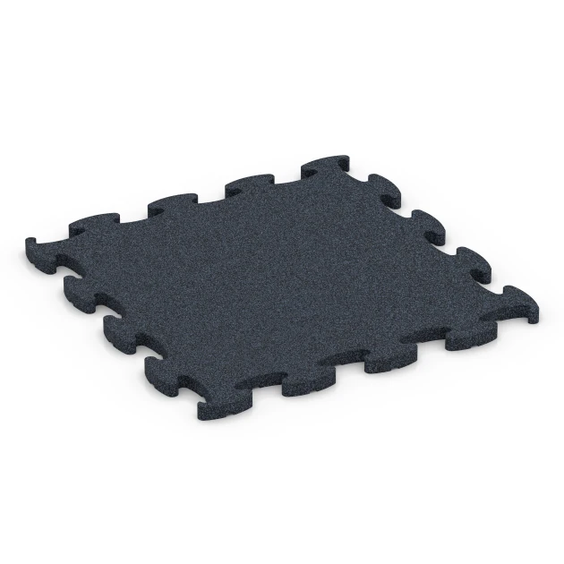 Fitness Premium Boden von WARCO im Farbdesign Anthrazit mit den Abmessungen 45,9 x 45,9 x 1,8 cm | 0,21 m². Produktfoto von Artikel 6960 in der Aufsicht von schräg vorne.