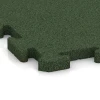 Detailaufnahme der Randausprägung von WARCO-Produkt 4181, Ballspielplatte, Format 50 x 50 x 3 cm | 0,25 m², Farbe Grasgrün.