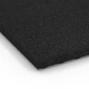 Detailaufnahme der Randausprägung von WARCO-Produkt 6646, Stallplatte, Format 100 x 50 x 4 cm, Farbe Anthrazit.